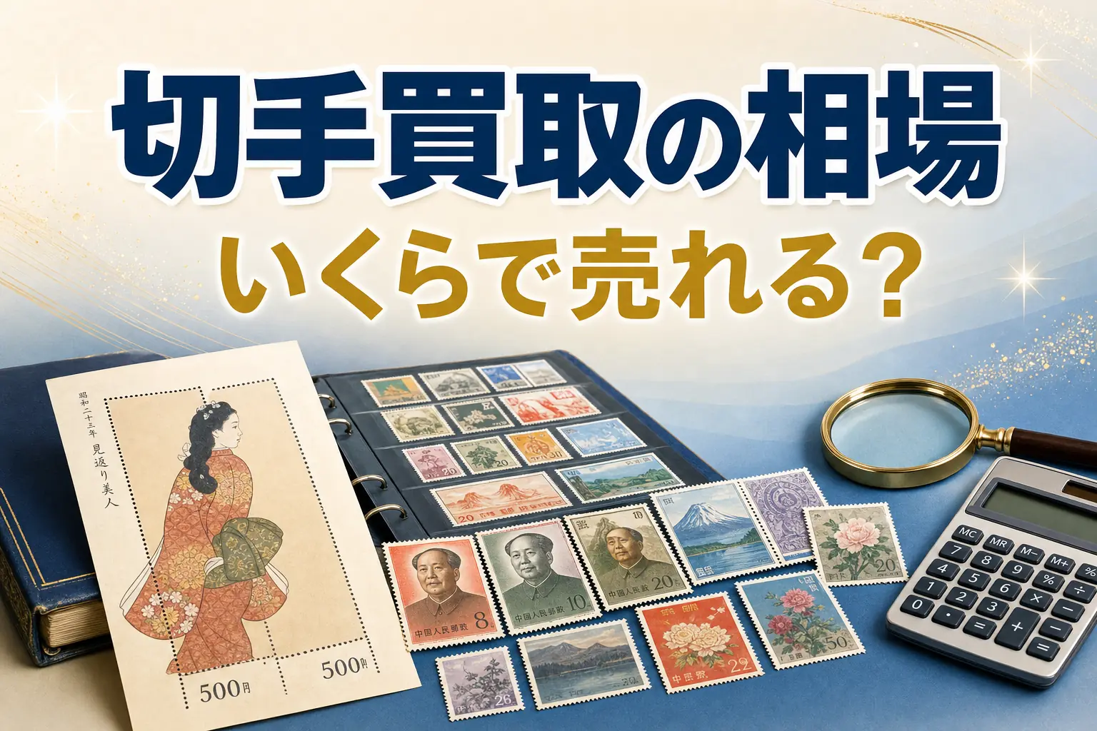 切手買取の相場は?いくらで売れるか記念切手・中国切手の買取価格を解説